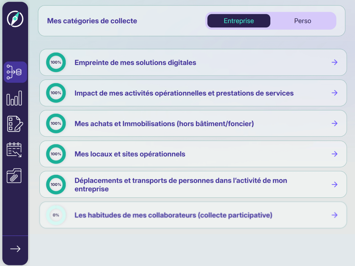 Collecte de données